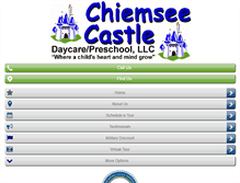 Tablet Screenshot of chiemseecastle.com